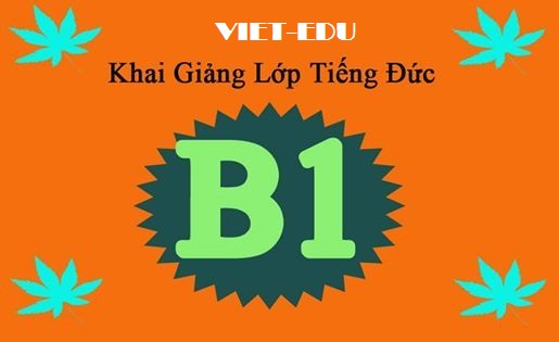 Khai giảng lớp tiếng Đức B1 cấp tốc ca sáng tháng 11