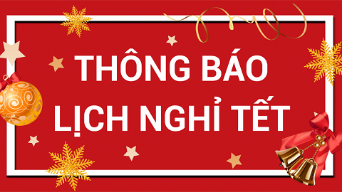 Thông báo lịch nghỉ tết năm 2019 tại trung tâm VIET-EDU